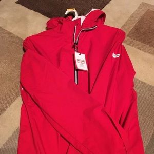 Hunter for Target women's Raincoat Sz s red